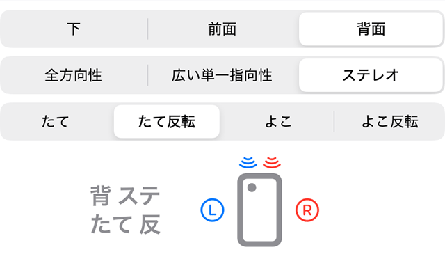 背ステたて反